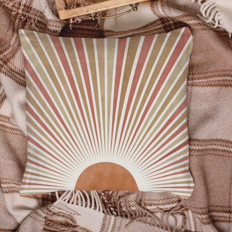 

1pc Graphic Cushion Cover Without Filler, Multicolor