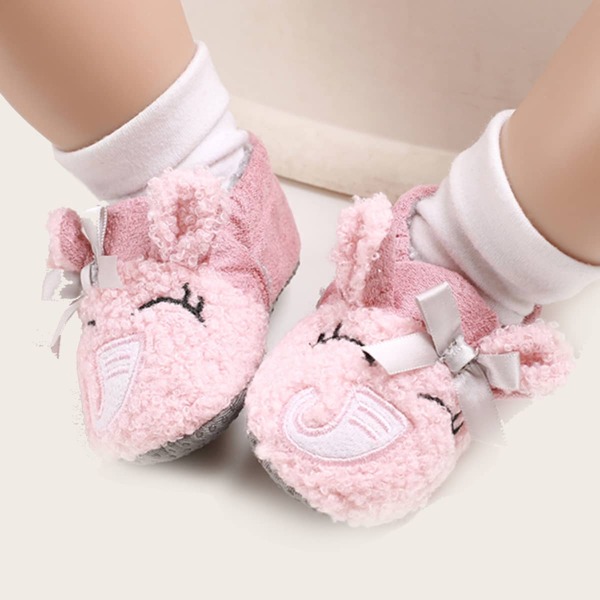 

Baby Girl Cartoon Design Flats, Pink