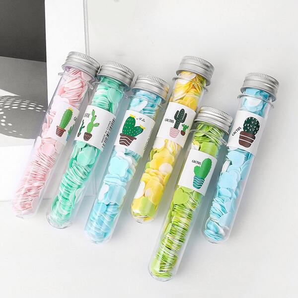 

1pc Portable Random Soap Paper, Multicolor