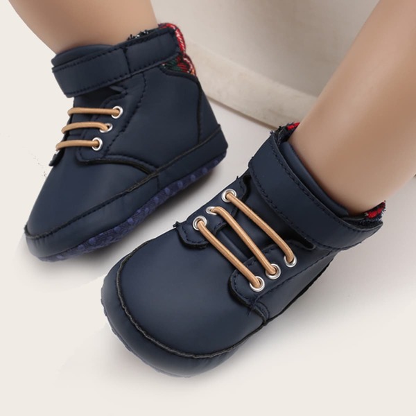 

Baby Boy Velcro Strap High Top Sneakers, Blue