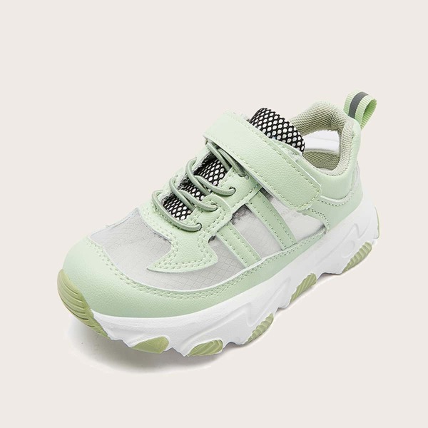 

Girls Velcro Strap Slingback Sneakers, Green
