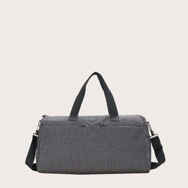 

Men Minimalist Large Capacity Barrel Bag, Light grey