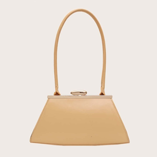 

Clip Top Shoulder Bag, Yellow