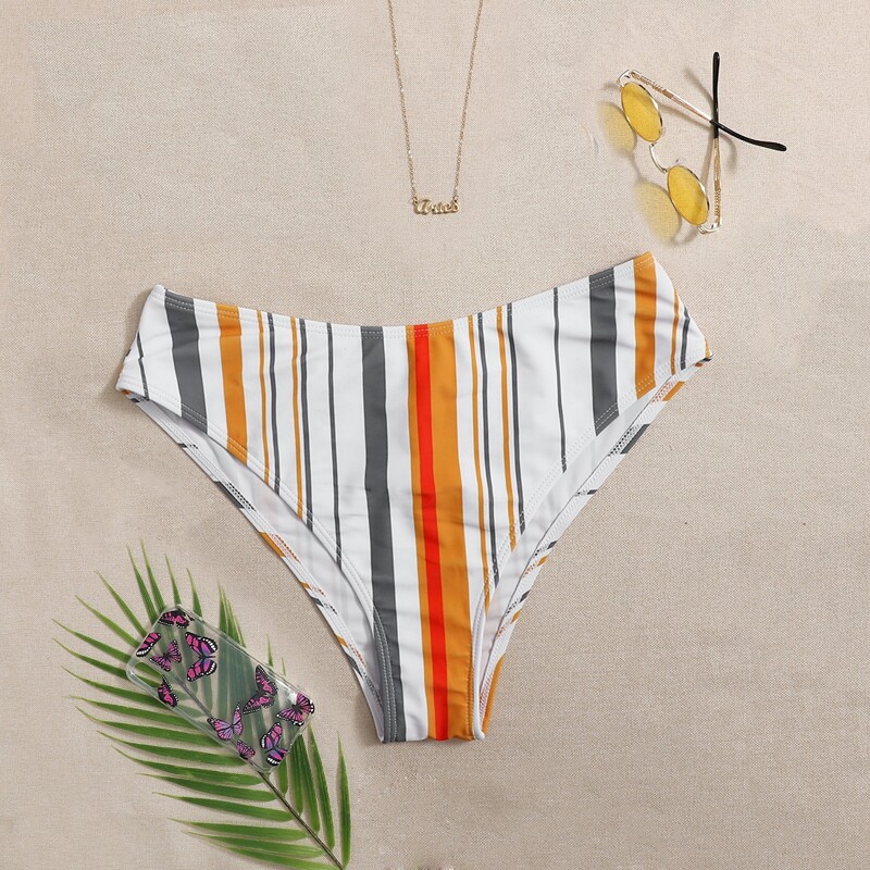 

Striped Bikini Panty, Multicolor