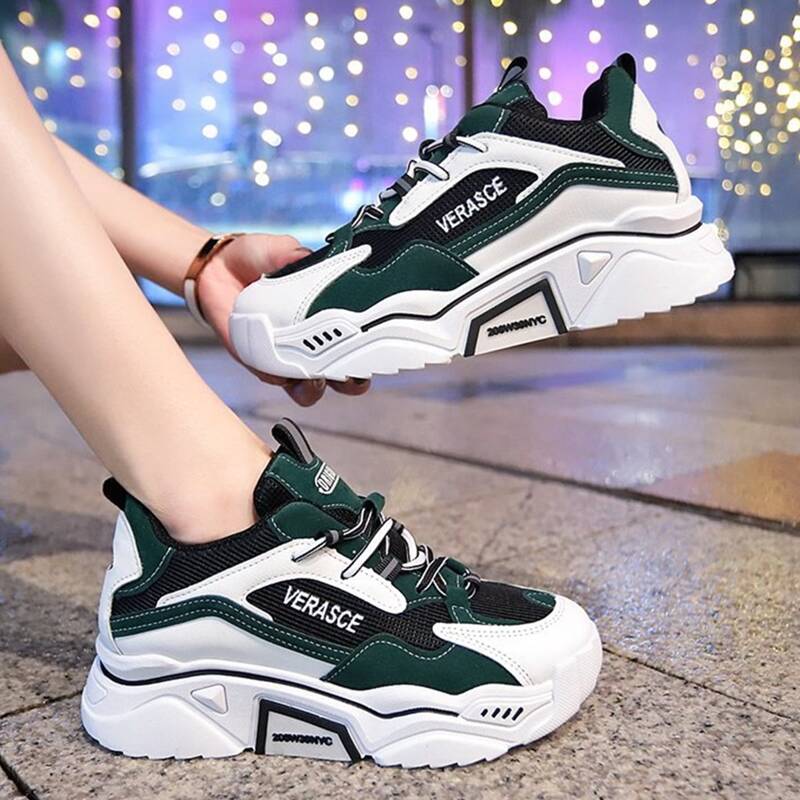 

Colorblock Chunky Sneakers, Multicolor