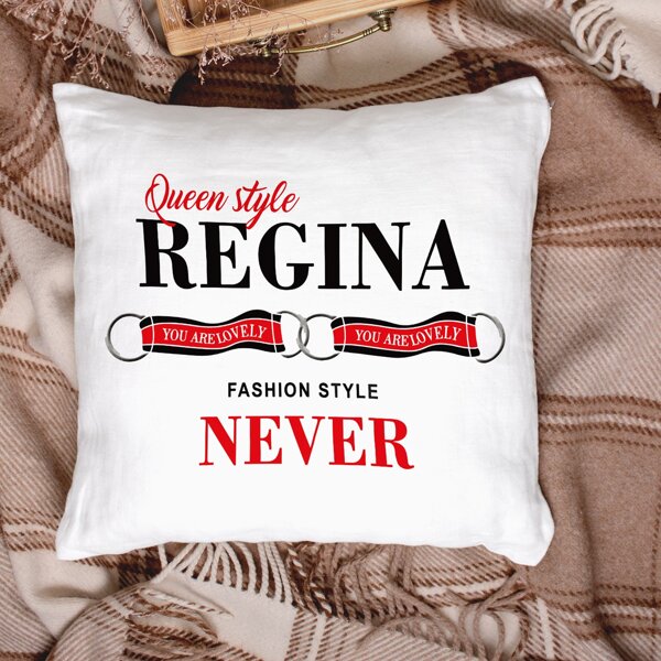 

Slogan Graphic Cushion Cover Without Filler, Multicolor