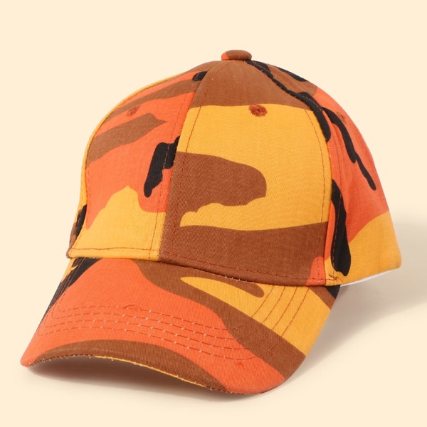 

Boys Camouflage Pattern Baseball Cap, Multicolor