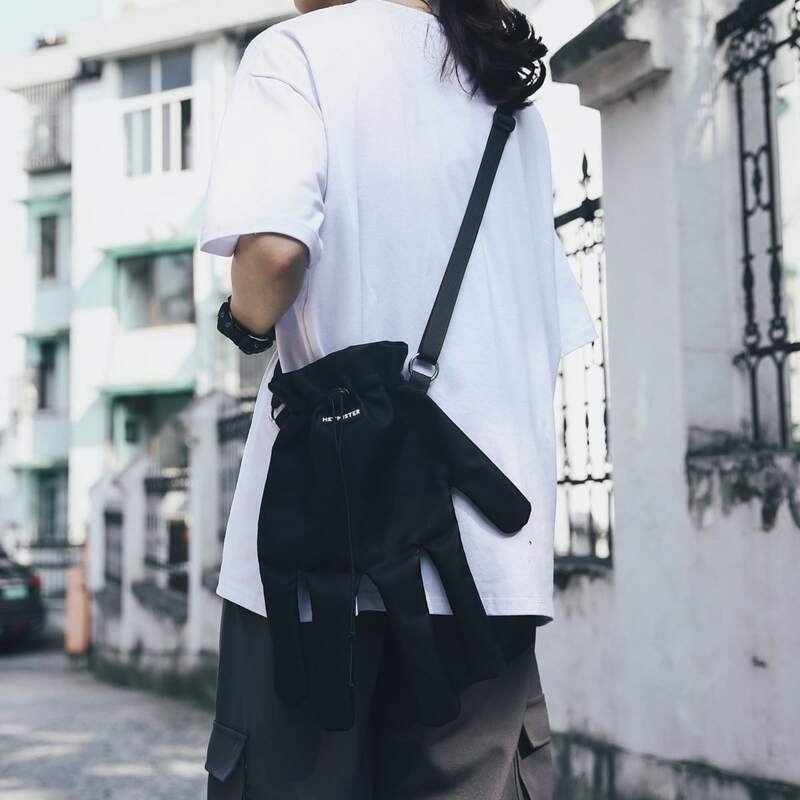 

Glove Shaped Crossbody Bag, Black