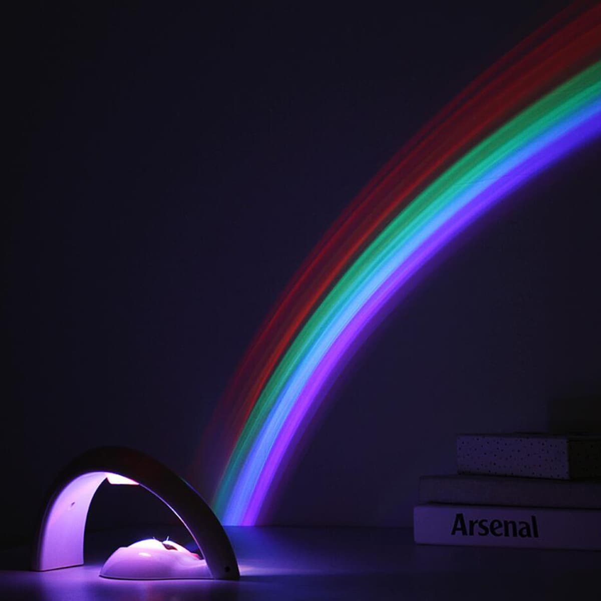 

Rainbow Night Light, White