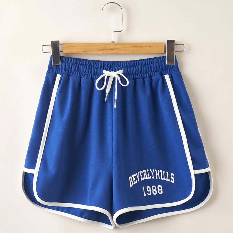 

Letter Graphic Dolphin Shorts, Royal blue