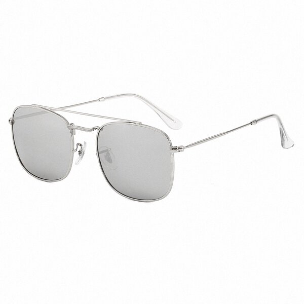 

Men Fashion Metal Sunglasses, Silver