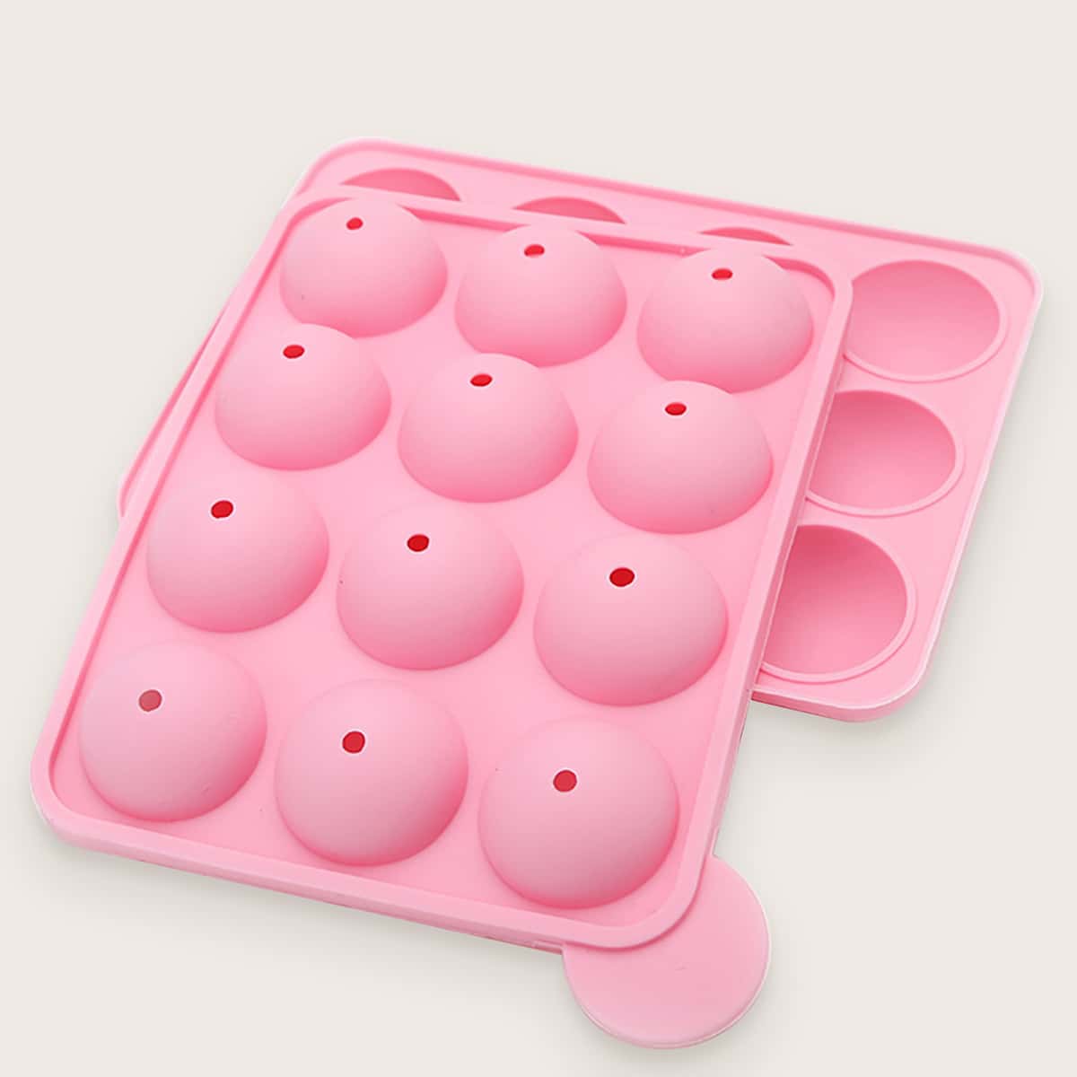 

1pc Lollipop Silicone Mold, Pink