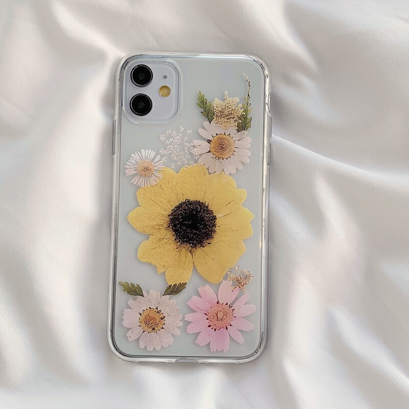

Floral Clear iPhone Case, Multicolor