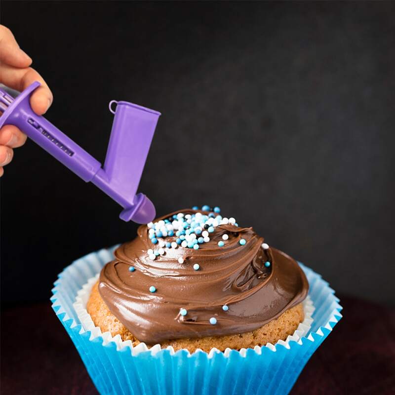 

1pc DIY Sugar Ball Applicator Cake Decor, Purple