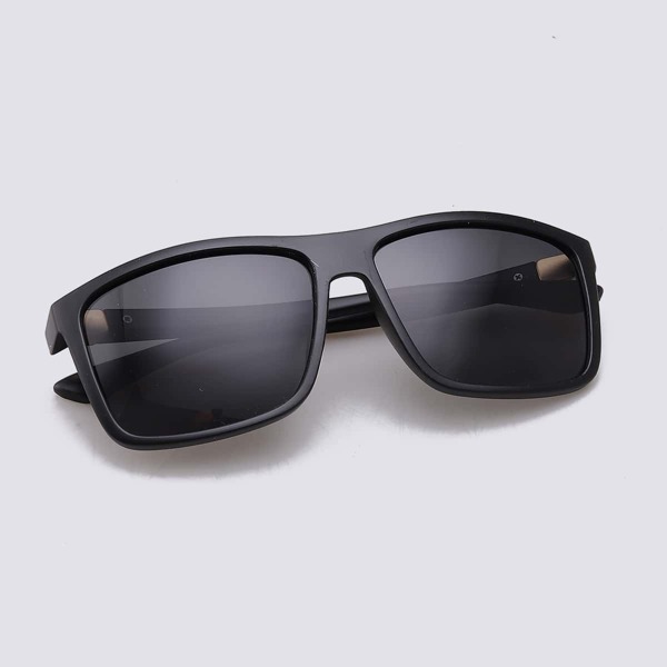 

Men Plate Sunglasses, Black