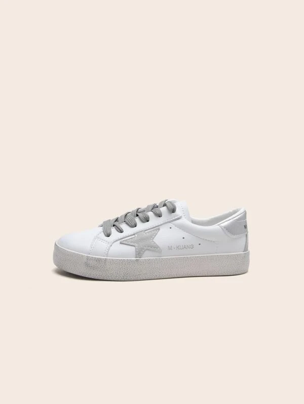star patch sneakers