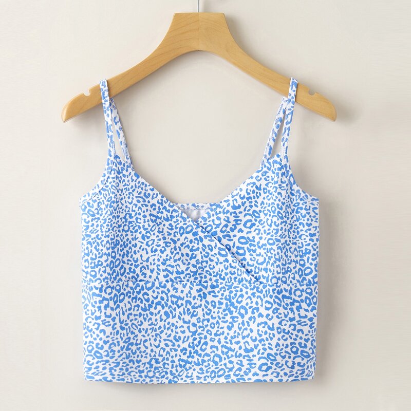 

All Over Print Surplice Cami Top, Multicolor