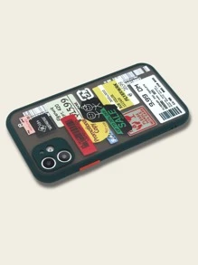 1入組標籤列印手機殼，適用於iPhone 11、iPhone 13、iPhone 14 Pro Max - 彩色 - 查看 2