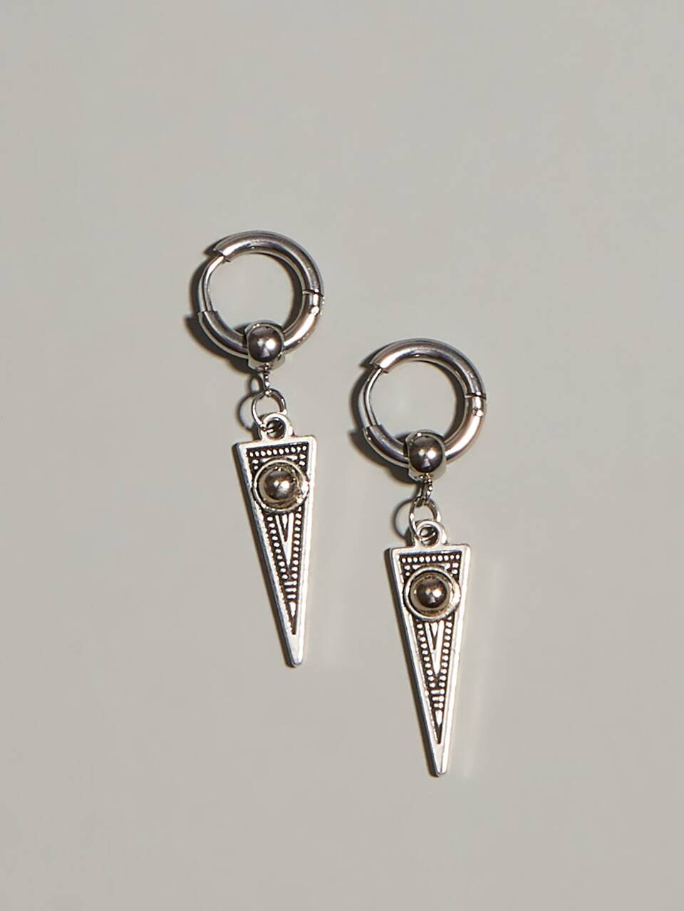 1 Pair Personalized Metal Carved Geometric Pendant Earrings, Suitable For Women's Daily Wear, Travel, Party And Birthday Gift