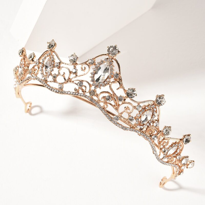 

Rhinestone Decor Hair Hoop, Gold