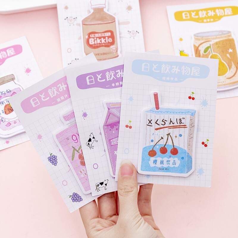 

1pc Random Cartoon Sticky Note, Multicolor