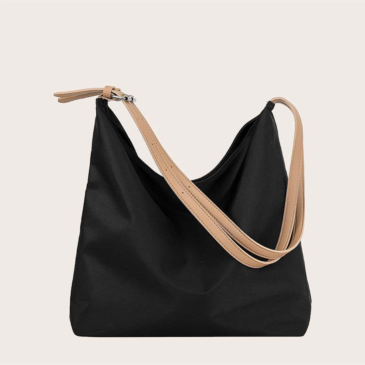 

Minimalist Large Capacity Tote Bag, Black