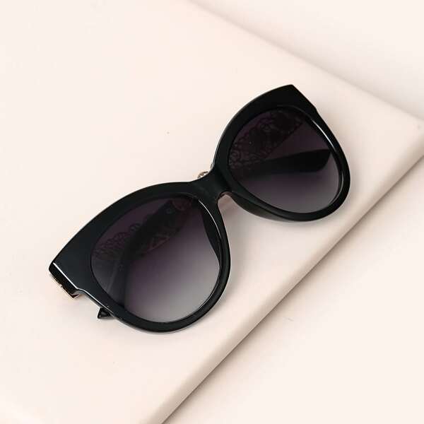 

Acrylic Frame Sunglasses, Black