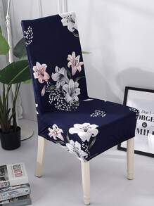 1 In Hoa Co Giãn Bọc Ghế, Polyester Hiện Đại In Hoa Bọc Ghế Ăn Cho Gia Đình - Nhiều màu - Xem 1