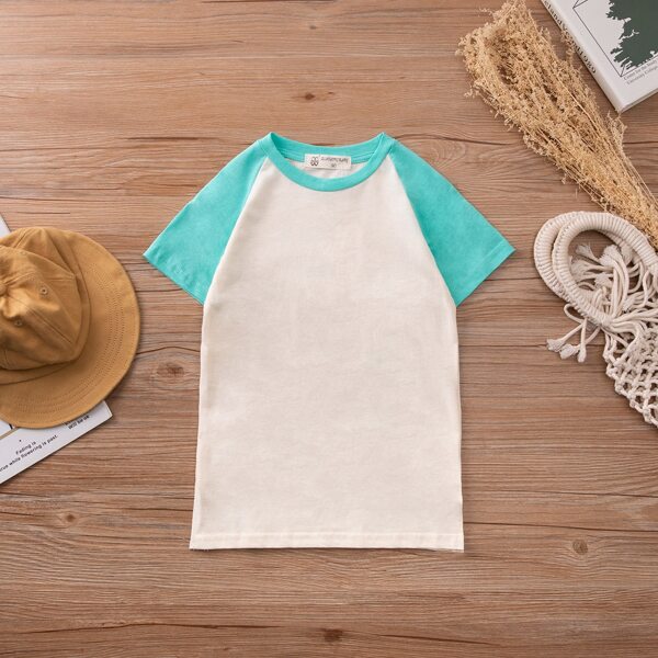 

Toddler Girls Slogan Graphic Raglan Sleeve Tee, White