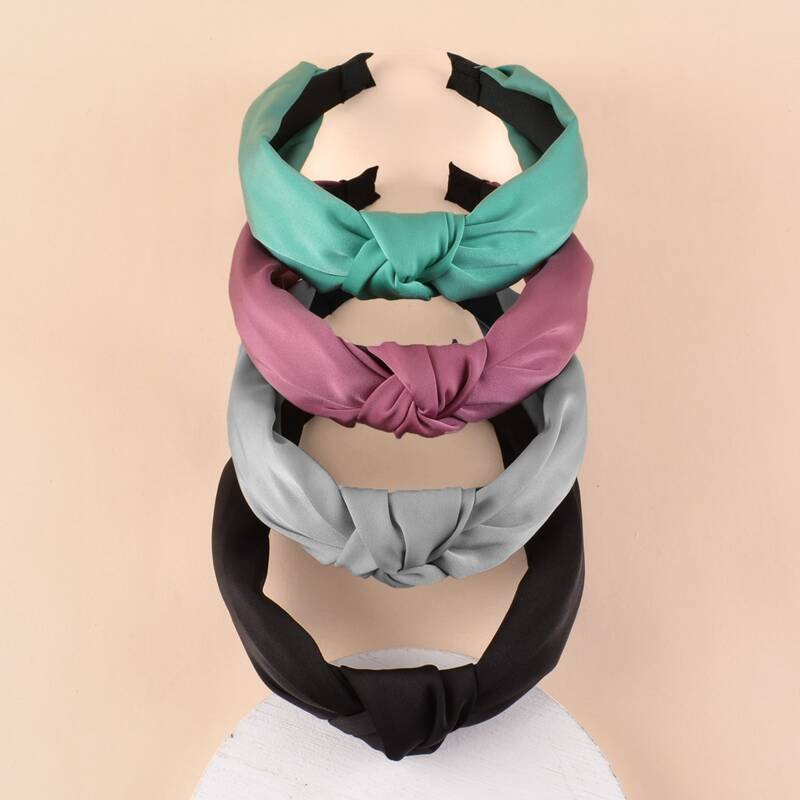 

4pcs Multicolor Cloth Hair Hoop