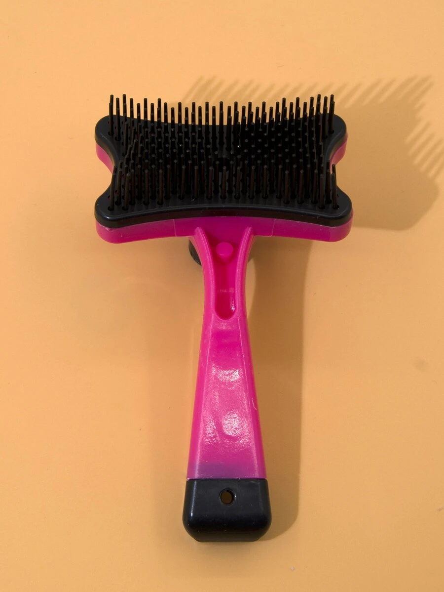 1 pieza peine de remover pelo de gato - Rosa Fucsia - Ver 1