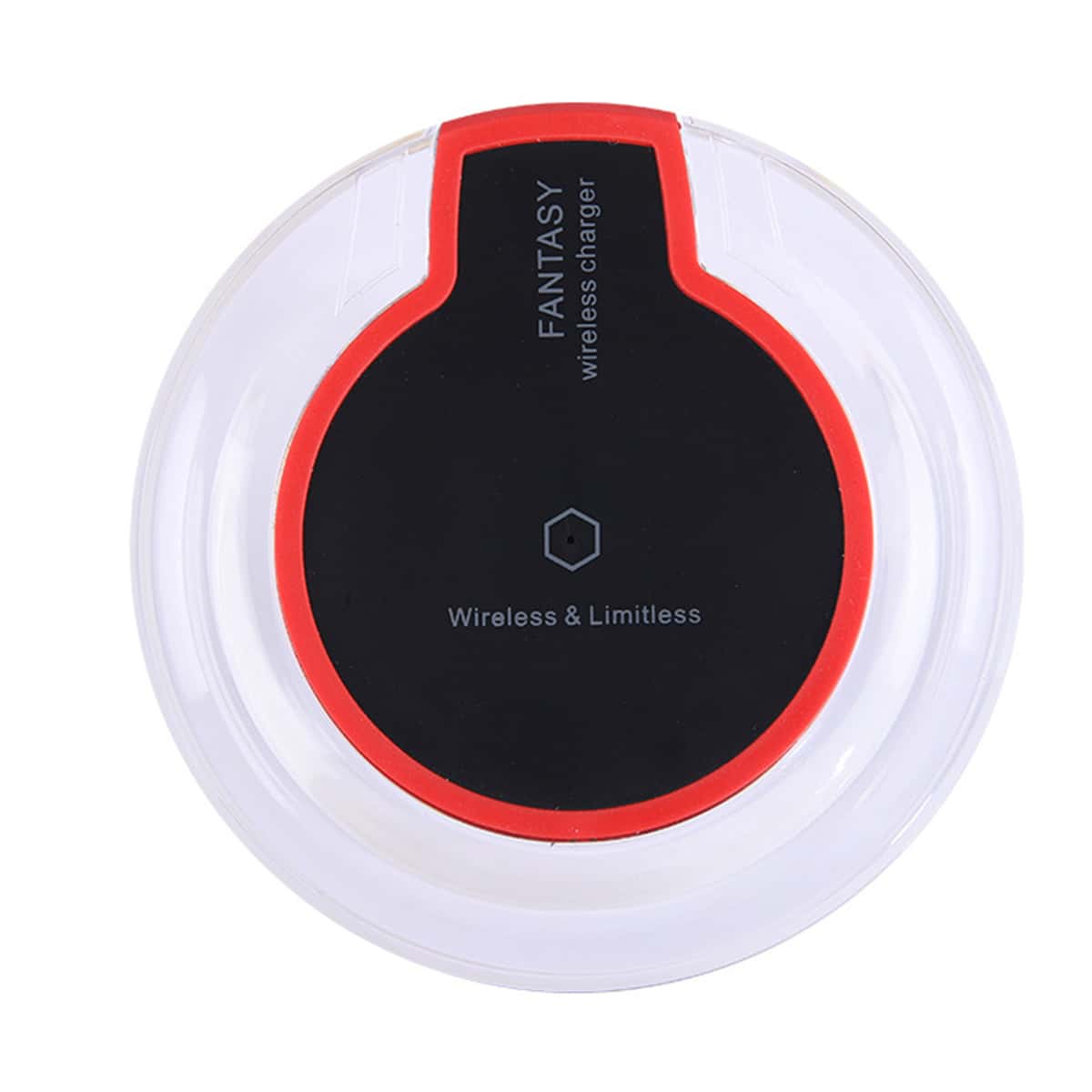 

1pc Wireless Charger, Black and white