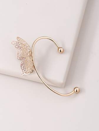 鏤空蝴蝶裝飾耳掛