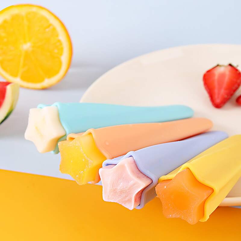 

1pc Random Color Silicone Ice Cream Mold, Multicolor