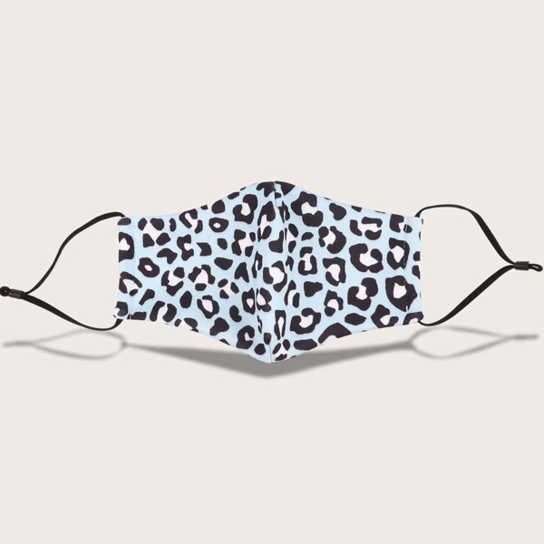

Printed Fabric Face Mask & 3pcs Filter, Multicolor