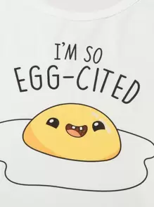 Bộ mặc nhà Lá thư Đen và trắng Dễ thương - Đen và trắng - Xem 5