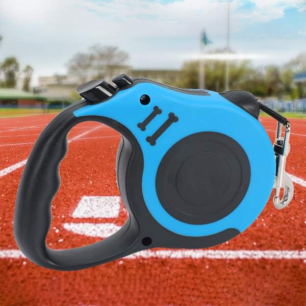 

1pc Dog Retractable Leash, Multicolor