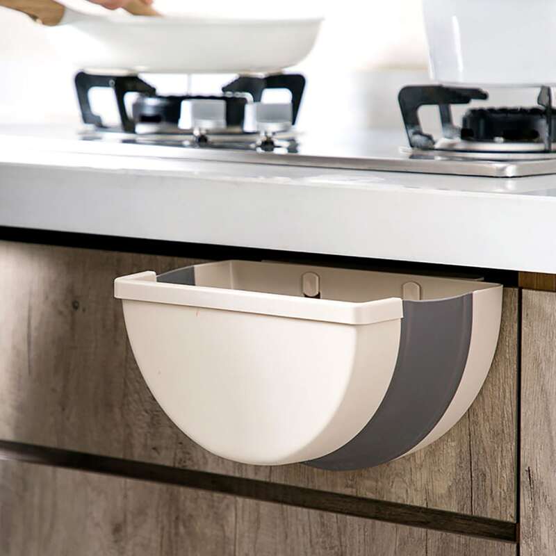 

Kitchen Wall Mounted Trash Can, Multicolor