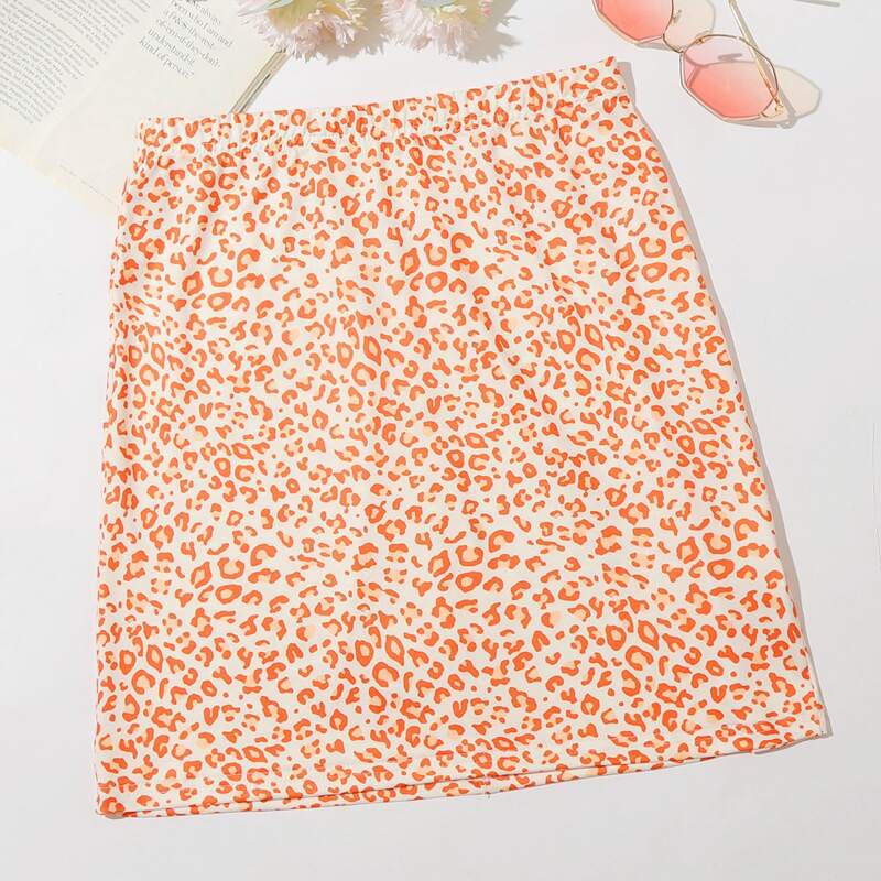 

All Over Print Mini Skirt, Multicolor