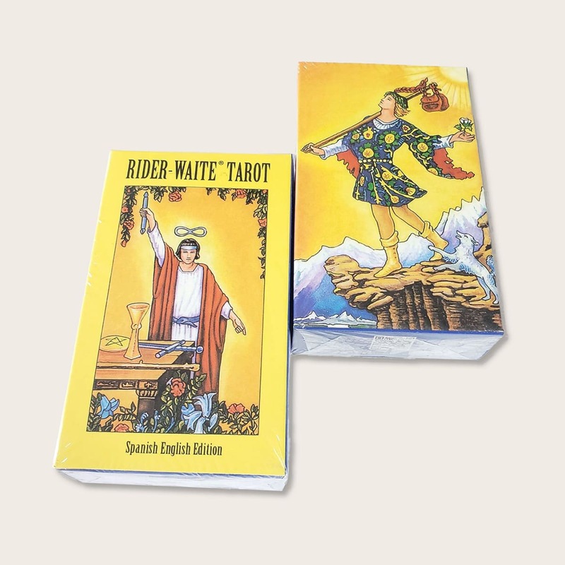 

1box Figure Graphic Random Tarot Card, Yellow