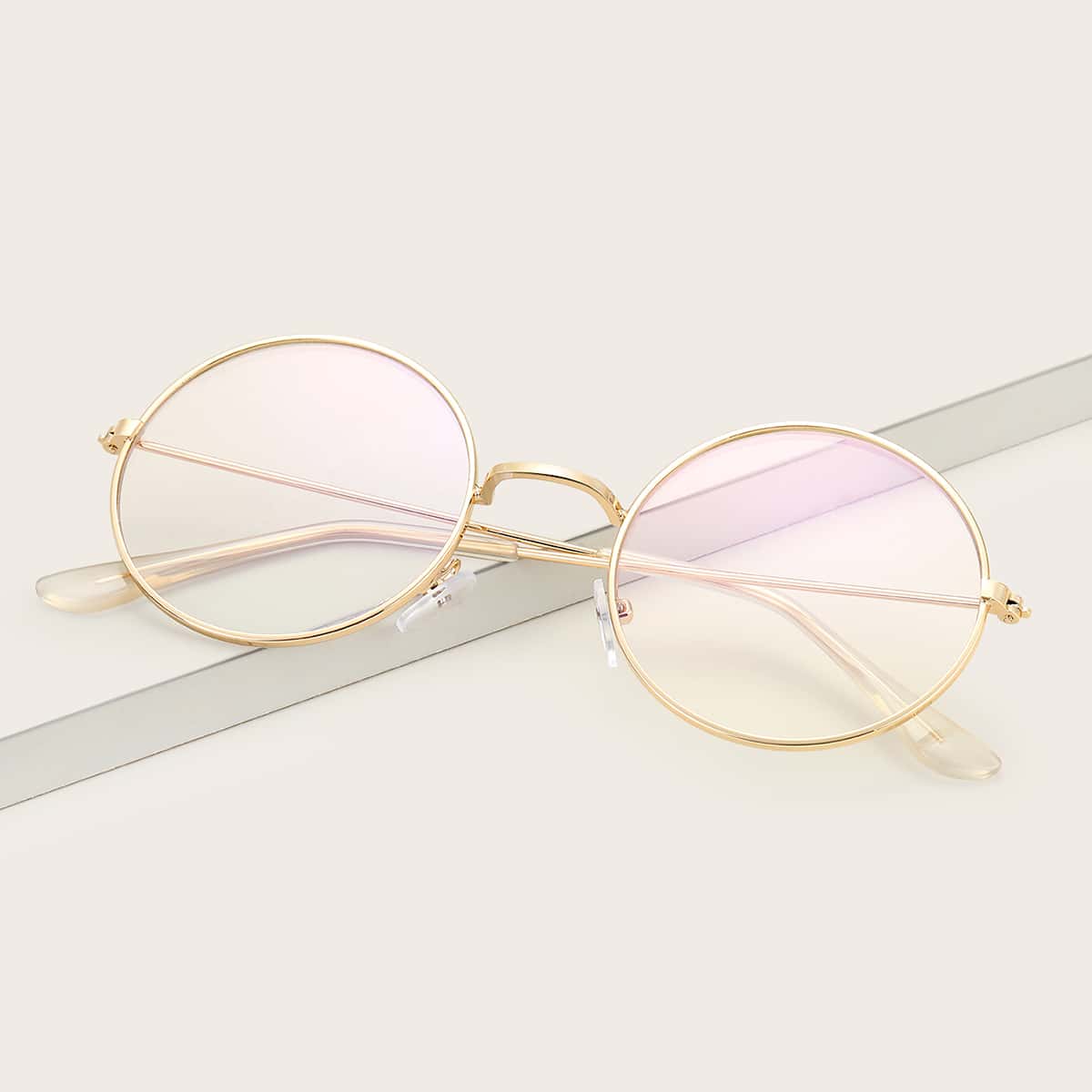 

Guys Metal Frame Glasses, Gold