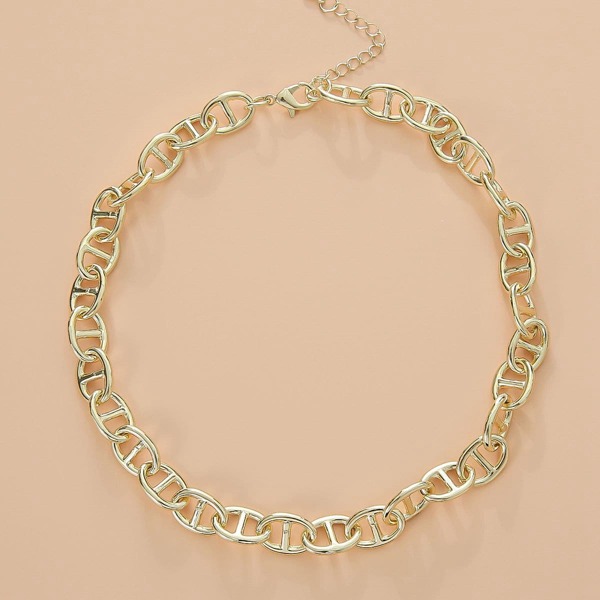 

Gold Geometric Chain Necklace