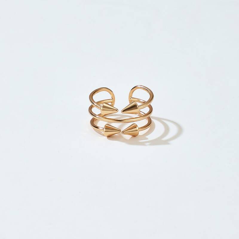 

Cut Out Ring, Gold