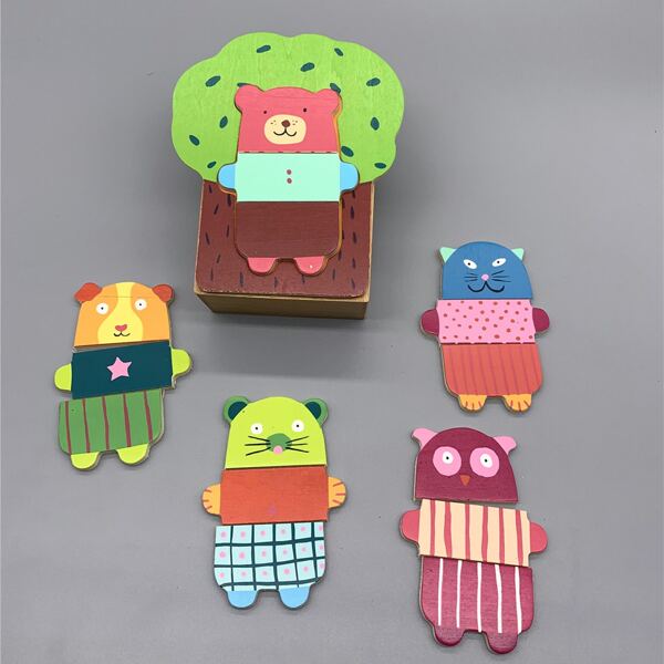 

15шт детская игрушка одеваться, Многоцветный