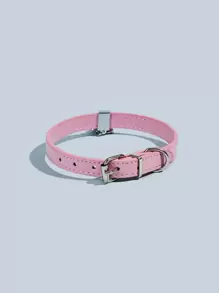 Mặt dây chuyền hình trái tim chó 1 mảnh - Hồng - Xem 4