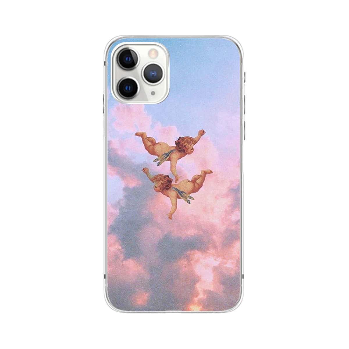 

1pc Graphic iPhone Case, Multicolor