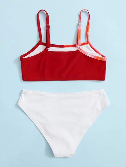 Girls Tie Dye Bikini Swimsuit