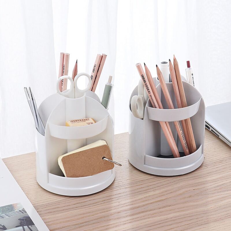 

1pc Random Color Rotatable Pen Holder, Multicolor