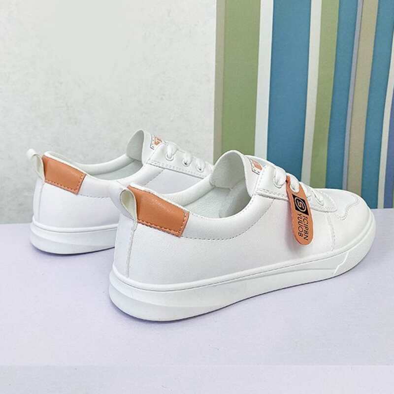 

Lace-up Front Skate Shoes, White