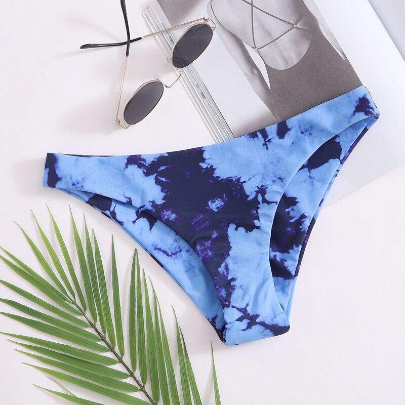 

Tie Dye Bikini Panty, Blue